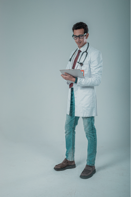 doctor standing